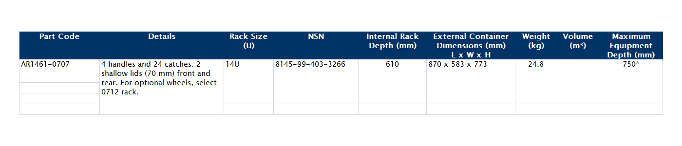 AR1461-0707 테이블